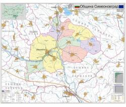 Mapmedia Карта на община Симеоновград (d193)