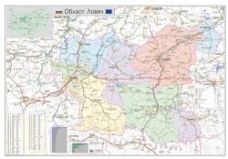 Mapmedia Карта на област Ловеч (r120)