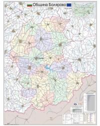 Mapmedia Карта на община Болярово (d169)