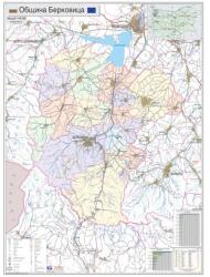 Mapmedia Карта на община Берковица (d164)