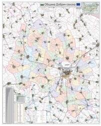 Mapmedia Карта на община Добрич-селска (d124)