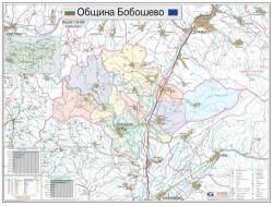 Mapmedia Карта на община Бобошево (d167)