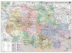 Mapmedia Карта на Южен централен район (b207)