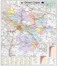 Mapmedia Карта на област София (r101)