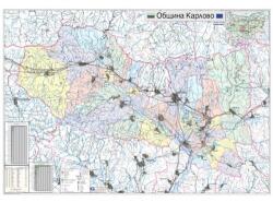 Mapmedia Карта на община Карлово (d175)