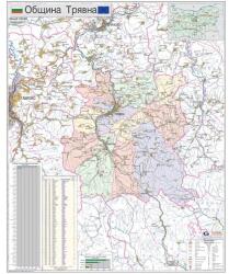 Mapmedia Карта на община Трявна (d218)