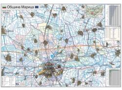 Mapmedia Карта на община Марица (d179)