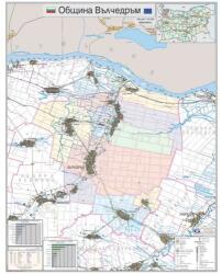Mapmedia Карта на община Вълчедръм (d225)