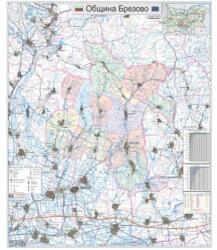 Mapmedia Карта на община Брезово (d182)