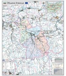 Mapmedia Карта на община Априлци (d153)
