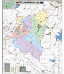 Mapmedia Карта на община Велинград (d103)