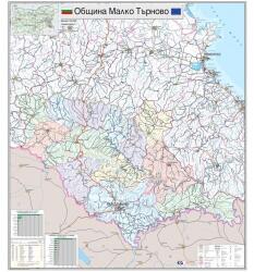 Mapmedia Карта на община Малко Търново (d108)