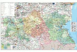 Mapmedia Карта на Югоизточен район (b206)