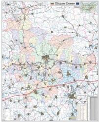 Mapmedia Карта на община Сливен (d136)