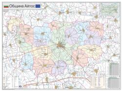 Mapmedia Карта на община Айтос (d105)