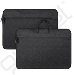 Dux Ducis LBTC kézitáska álló LAPTOP/NOTEBOOK/TABLET (univerzális, textil, kézpánt, 13-13.9" méret) FEKETE
