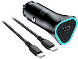 Blue Star 20W autós töltő Type-C csatlakozóval és 60W adatkábellel