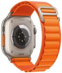 FORCELL F-DESIGN FA13 Apple Watch 38/40/41mm nylon szíj, narancssárga