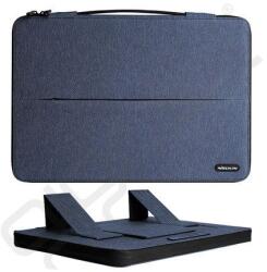 Nillkin COMMUTER tok fekvő NOTEBOOK/TABLET 3in1 (univerzális, asztali tartó, cipzár, 14" méret) SÖTÉTKÉK