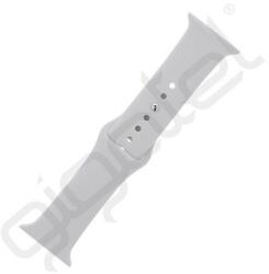 Silverline Pótszíj (egyedi méret, kicsi, szilikon, M/L méret) FEHÉR