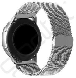 Silverline Pótszíj (univerzális, 22mm, alumínium, milánói szíj, mágneses) EZÜST