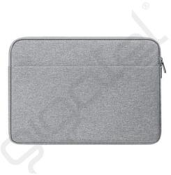 Dux Ducis LBDB tok fekvő, textil LAPTOP/NOTEBOOK/TABLET (univerzális, vízálló, 14-15.4" méret) VILÁGOSSZÜRKE Tablet Flip Tok