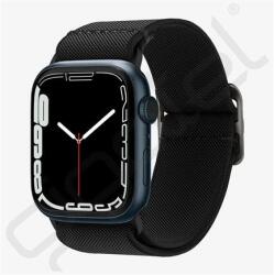 Spigen LITE FIT pótszíj (egyedi méret, nagy, textil) FEKETE