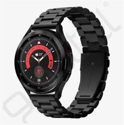 Spigen MODERN FIT pótszíj (univerzális, 20mm fém) FEKETE