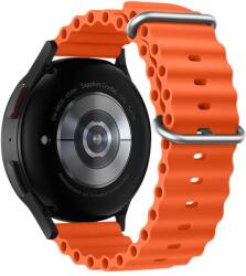 FORCELL F-DESIGN FS01 Samsung Watch 22mm szilikon szíj, narancssárga