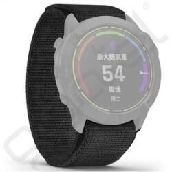 Silverline Pótszíj (egyedi méret, 20mm, nylon, tépőzáras, légáteresztő) FEKETE