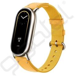 XIAOMI pótszíj (egyedi méret, nylon) SÁRGA