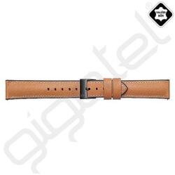 Designed for samsung BRALOBA TRAVELLER pótszíj (univerzális, 20mm, valódi bőr, levarrt szél) BARNA