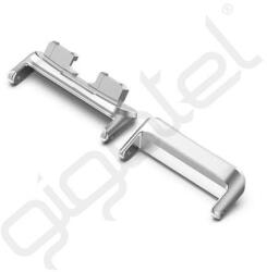 Silverline Óraszíj csatlakozó adapter (egyedi méret, 1 pár, átalakító, fém, 16mm) EZÜST