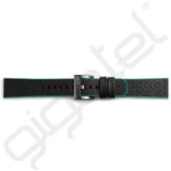 Designed for samsung pótszíj (univerzális, 20mm, szilikon, lyukacsos, légáteresztő, állítható) SÖTÉTZÖLD