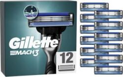 Gillette Mach3 borotvabetét 12db (3014260323240)