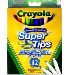 Crayola Crayola: Vékony hegyű lemosható filctoll (7509) (7509)