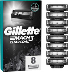 Gillette Mach3 Charcoal borotvabetét 8db (8700216085472)