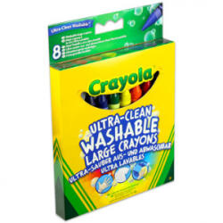 Crayola Extra 8 darabos kimosható zsírkréta (52-3282)