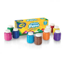 Crayola Crayola: Könnyen lemosható festék - 10 db-os (54-1207) (54-1207)