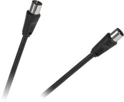 Cabletech Koaxiális kábel TV-VIDEO fekete 3m KPO2735A-3 (KPO2735A-3)