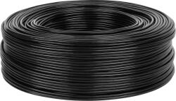 Cabletech Árnyékolt kábel 2x4mm 100m fekete KAB0207 (KAB0207)