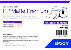 Epson Etichetă PP mată Premium, 102 mm x 152 mm, 185 etichete (7113412)