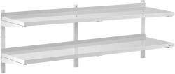 Royal Catering Fali polc - 2 polc - 40 x 180 cm (RCWR-1800.4)