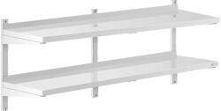 Royal Catering Fali polc - 2 polc - 40 x 150 cm (RCWR-1500.4)