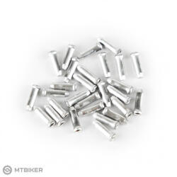Vortex fékbowdenvég kupak, Ø-1.6 mm, alumínium ötvözet, ezüst (1 db ára)
