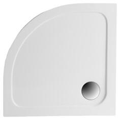 H2O Nero A Slim 80x80 íves, akril zuhanytálca ajándék szifonnal (H2O-12316)