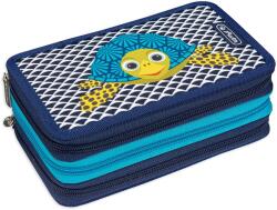 Herlitz Penar școlar cu 3 fermoare Herlitz - Turtle, 31 piese (50038817) Penar