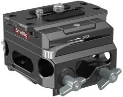 SmallRig Lightweight Baseplate With Dual 15mm Rod Clamp