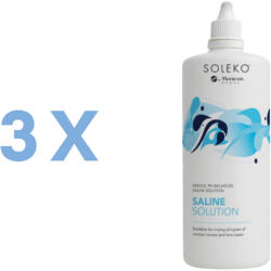 Soleko Saline (3 x 100 ml) (B 3 x SOL SALI 100 ML)