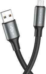 BOROFONE BX82 Bountiful - Micro USB kábel - 2, 4A 1 méter fekete